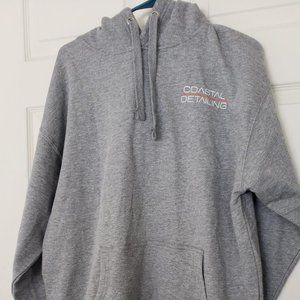 Cotton Heritage Men's Gray Hoodie size XL